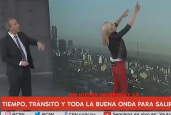 На аргентинском ТВ показали НЛО