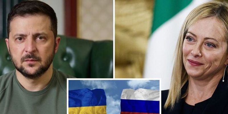 Мелони: Зеленский "работает над планом для диалога" с Москвой