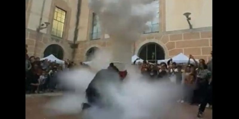 В Испании на фестивале науки взорвался контейнер с жидким азотом, 18 раненых