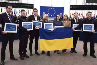 Європарламент вручив премію Сахарова українському народу