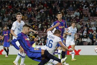 Динамо програло Барселоні з рахунком 1:0 у матчі Ліги чемпіонів: кияни опустилися на останнє місце в таблиці