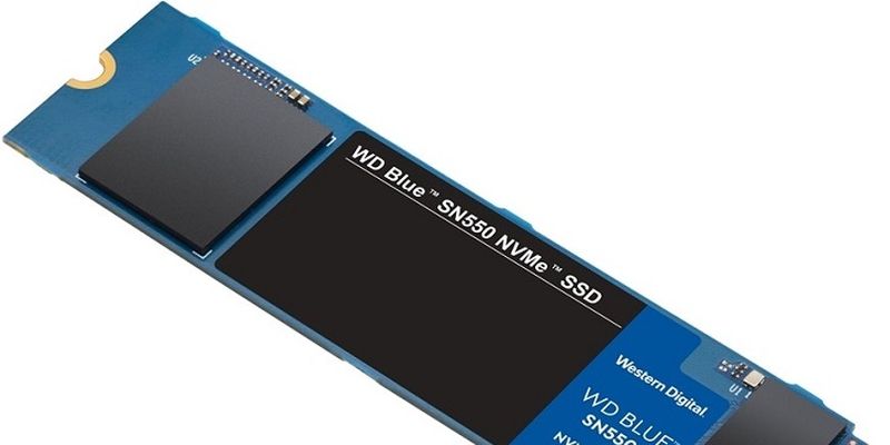 Western Digital выпустила недорогие NVMe-накопители WD Blue SN550