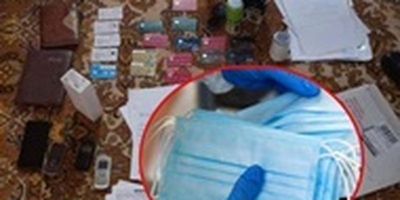 Аферист в Киеве "продавал" несуществующие" медицинские маски