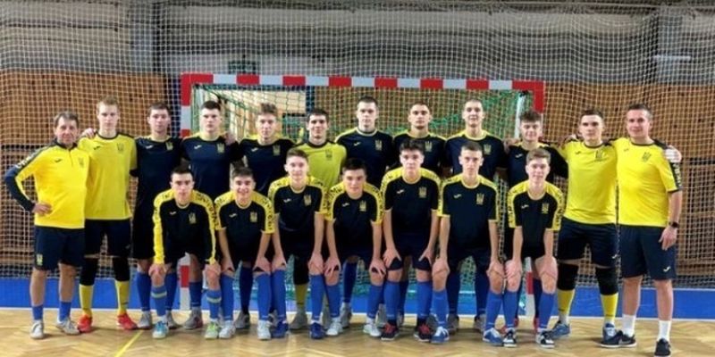 Юношеская сборная Украины по футзалу выиграла Visegrad Cup 2022 в Чехии