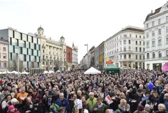 Чехия отпраздновала юбилей Бархатной революции
