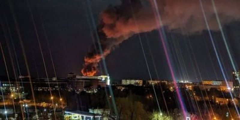 Под Москвой горело целую ночь: детали с фото и видео