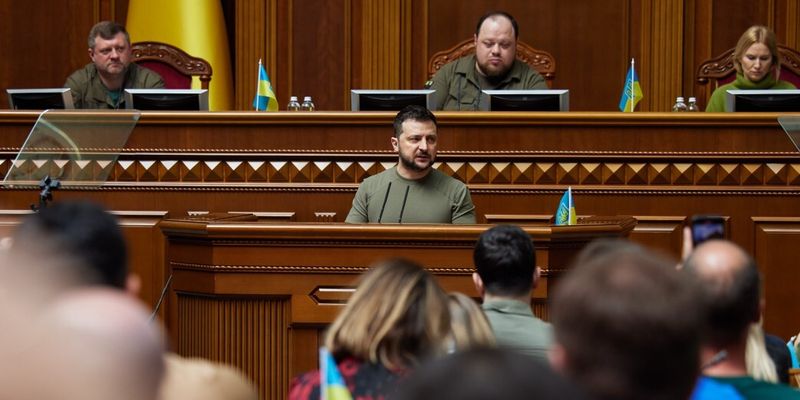 Стало известно, сколько украинцев одобряют деятельность Зеленского и парламента: опрос