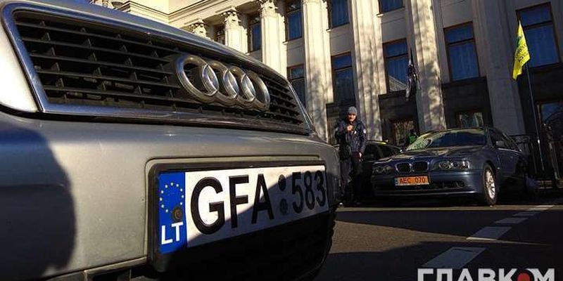 Комітет Ради рекомендує відстрочити розмитнення авто на єврономерах