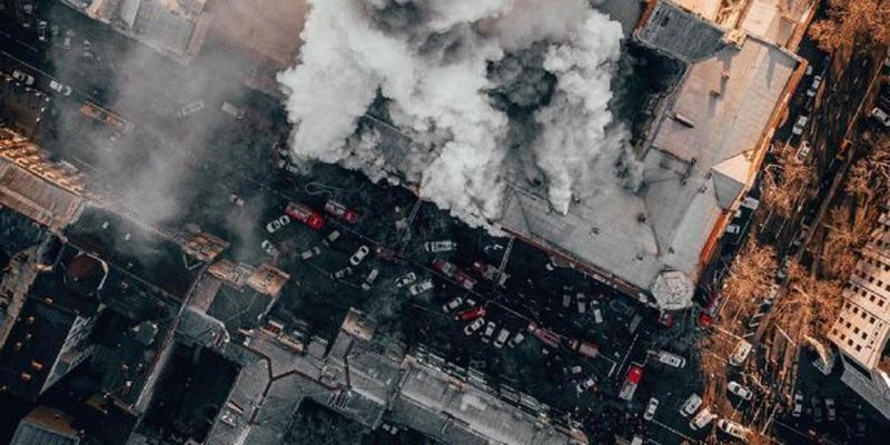 Смертельна пожежа в Одесі: з’явилося моторошне відео початку трагедії