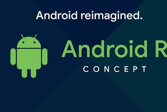 Красивый концепт Android 11 R