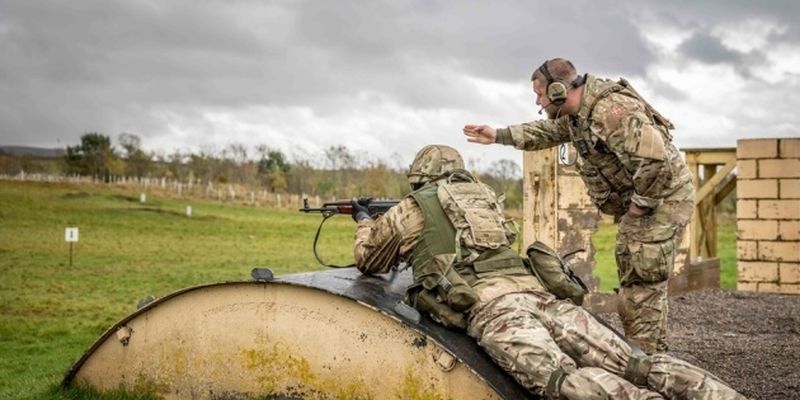 Военную подготовку в Британии с января начнут свыше 19 тысяч украинцев