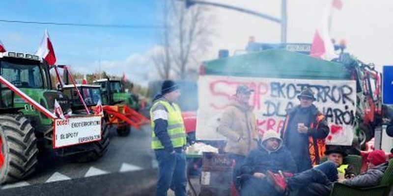 Мы в руине: в Польше предприниматели требуют у фермеров немедленно прекратить блокаду границы с Украиной
