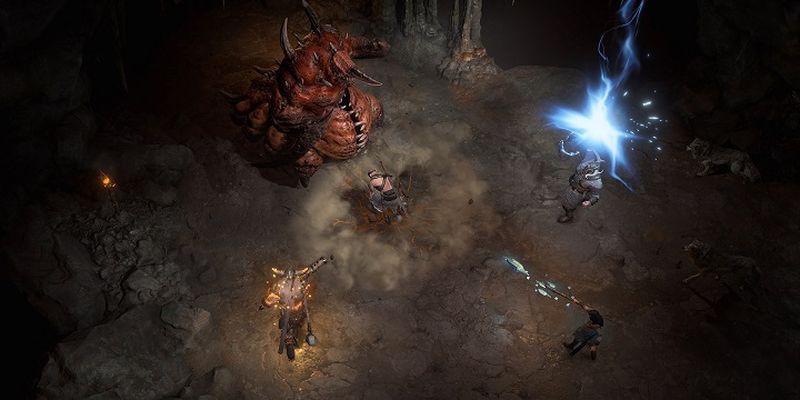 Разработчики Diablo IV показали сражение с мировым боссом
