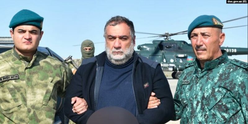 Азербайджанские военные задержали главу Нагорного Карабаха: фото