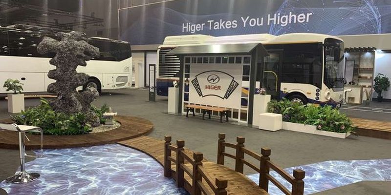 Higer удивил европейцев новым дизайном автобусов
