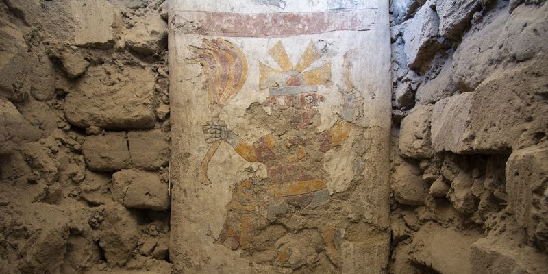 В Перу найдены древние фрески времен доколумбовской культуры Моче