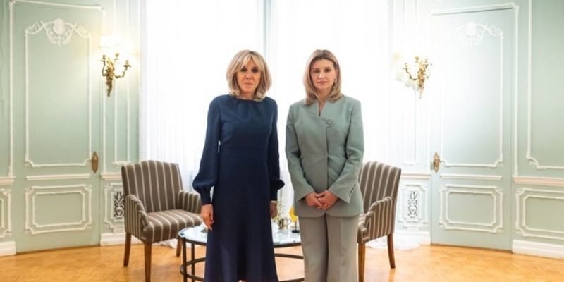 Зеленская обсудила с первой леди Франции обучение украинских школьников