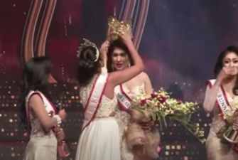 Королева красоты Шри-Ланки лишилась короны прямо на сцене