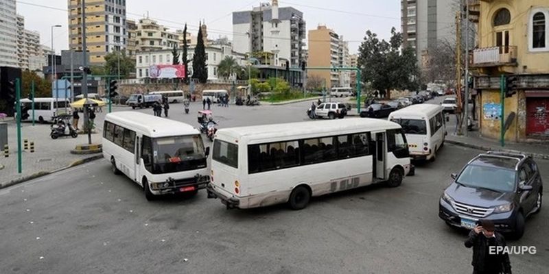 В Ливане проходит забастовка водителей
