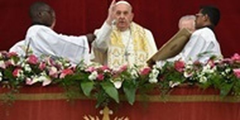 Папа Римский обратился к Украине и России