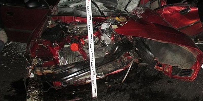 В Запорожской области в результате ДТП загорелся грузовик: погибли 2 взрослых и ребенок
