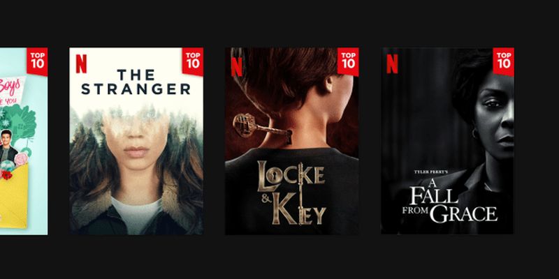 Netflix добавил в приложение Топ-10 самых популярных фильмов и сериалов. Рейтинг составляется ежедневно и отдельно для каждой страны