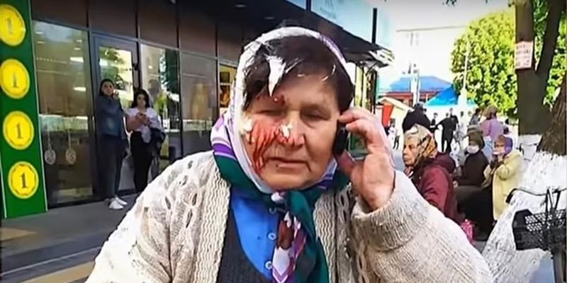 На Ровенщине бизнесвумен разбила пенсионерке голову за торговлю на улице