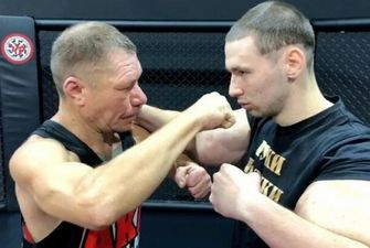 Російські фріки Терешин і Монгол вперше вийшли на ринг, "Рук-Базук" вистачило на 3 хвилини: відео