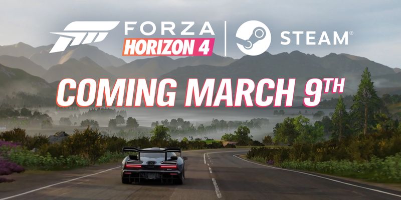 Forza Horizon 4 выйдет в Steam 9 марта