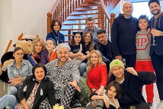 Ани Лорак и Филипп Киркоров спели на украинском на помпезной вечеринке дочери
