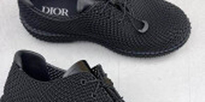Dior презентував нове взуття, що надруковане 3D-принтером: з'явились фото