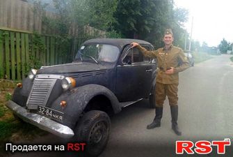 Автомобиль-ветеран: Fiat 1100B продают в Киеве