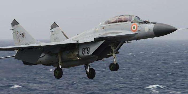 В Індії розбився російський літак МіГ-29К