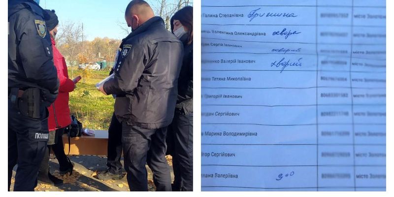 "Смотрящие" со списками: в Черкасской области заметили "наблюдателей", следивших за голосующими на довыборах