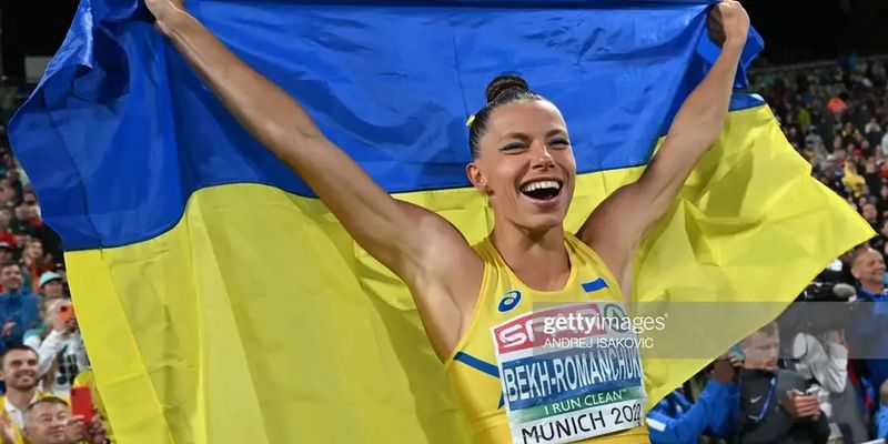 Бех-Романчук с рекордом сезона стала чемпионкой Европы в тройном прыжке