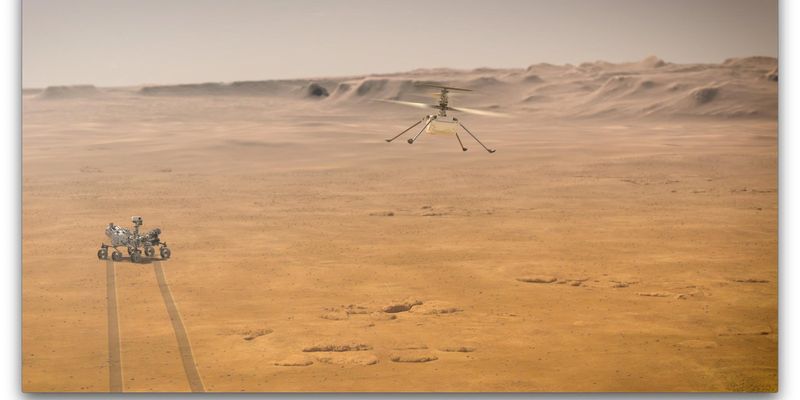В NASA сообщили дату первого запуска вертолета на Марсе