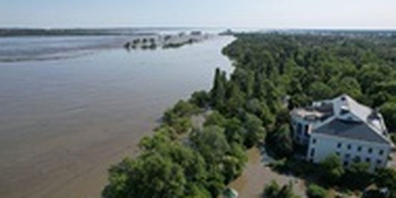 В Херсонской области затопило Нижнеднепровский нацпарк