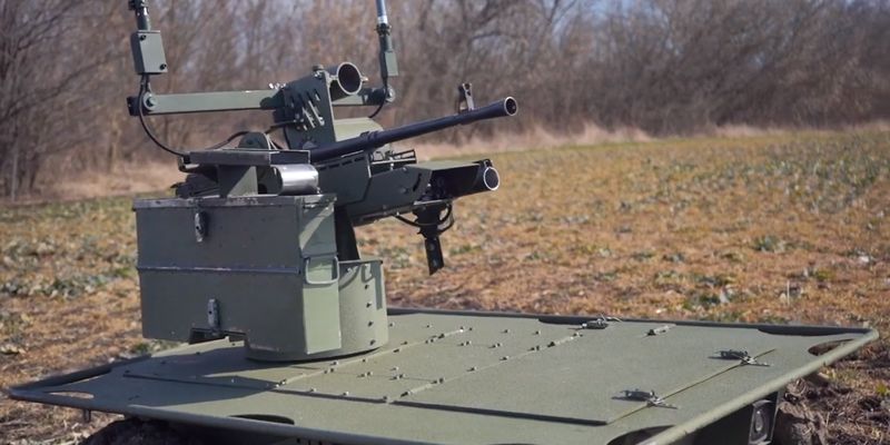 "Может выполнять функцию пехотинца": в Украине создали боевой колесный дрон CRAB