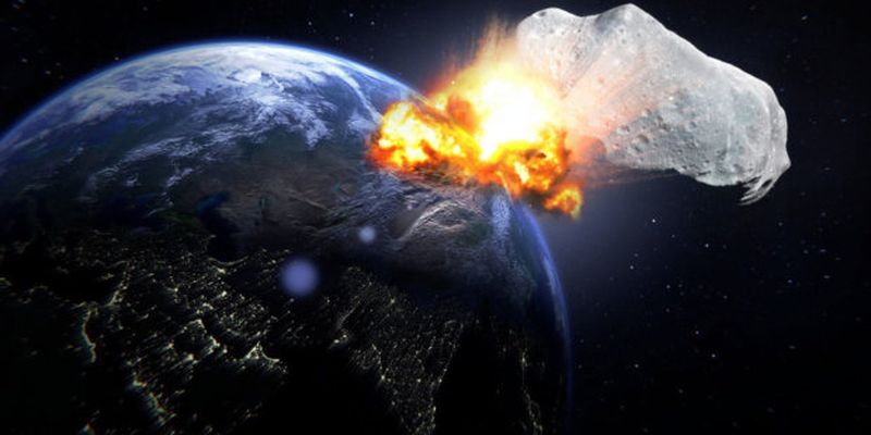 Что будет, если на Землю грохнется 500-километровый астероид. ВИДЕО