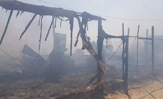 Лагерь для беженцев в Ираке охватил пожар: уничтожены сотни палаток, есть пострадавшие