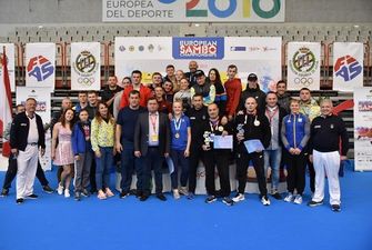 Збірна України з самбо завоювала 20 медалей на чемпіонаті Європи в Іспанії