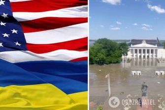 США уже готовят новые пакеты помощи для Украины: для преодоления последствий взрыва Каховской ГЭС