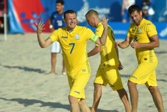 Пляжный футбол: Украина победила Германию в отборе Евролиги