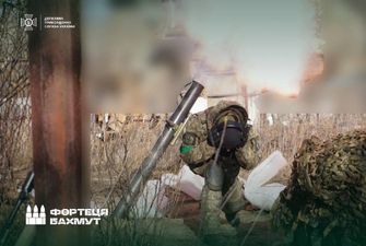 Бои за Бахмут: пограничники показали ликвидацию штурмового подразделения россиян