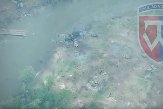 ВСУ уничтожили водную переправу с техникой ВС РФ возле Северского Донца