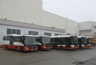 Чехия передала Украине пять пассажирских автобусов