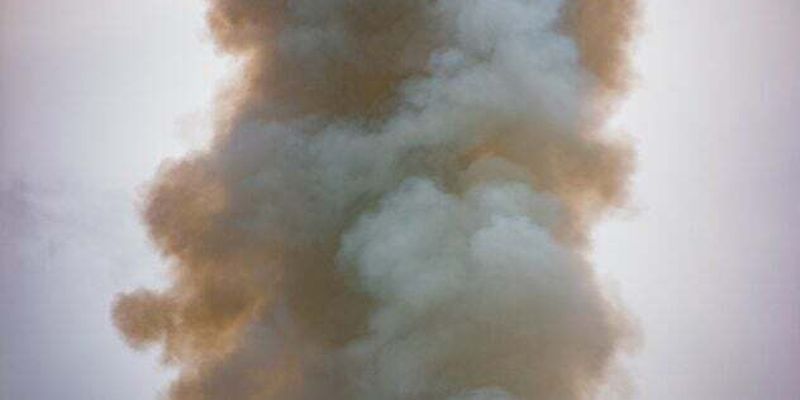 После падения обломков начался пожар: в Ивано-Франковской области уничтожена ракета