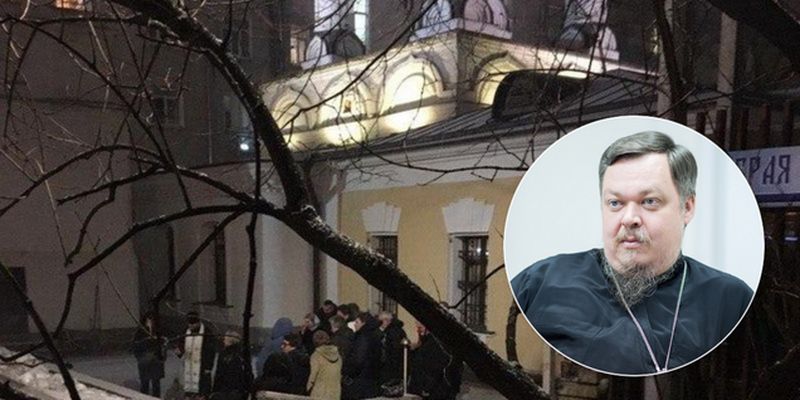 Всеволод Чаплин скончался прямо перед храмом РПЦ: опубликовано видео 18+
