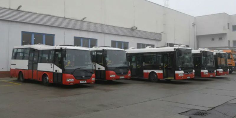 Чехия передала Украине пять пассажирских автобусов