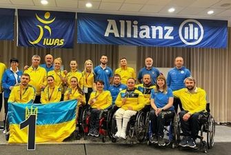 Украинские парафехтовальщики выиграли девять медалей на Кубке мира